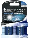 Tecxus 23635 Alkaline maximum LR14/C (Baby), Blau-Silber - Alkali-Mangan Batterie