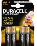 DURACELL Batterie Plus DUR017641 Mignon AA 4 St./Pack.
