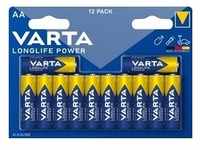 Varta Long Life Power AA Batterie x 12