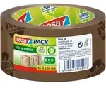 tesa Verpackungsklebeband Leise abrollbar tesapack Eco & Strong Braun 50 mm (B) x 66