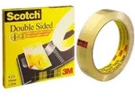 3M Scotch doppelseitiger Klebefilm 665, 12 mm x 22,8 m