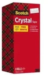 Scotch Klebeband Scotch Crystal Clear 600 Transparent 19 mm (B) x 33 m (L) PP