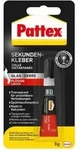 PATTEX PSV1C Sekundenkleber Glas Fl&uuml;ssig 3 g