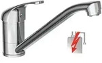 Sch&uuml;tte Sp&uuml;ltischarmatur ULTRA, Niederdruck K&uuml;chenarmatur, Chrom