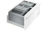 Hailo Abfallsammler 3630801 XX Inset Aufsatz XXL 2x 18 + 12 Liter