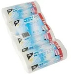 PAPSTAR 960 M&uuml;llbeutel, HDPE 25 l 52 cm x 50 cm transparent
