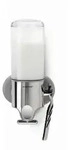 simplehuman Spender mit Wandhalterung 444 ml x1, Edelstahl, Silber