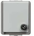 Siemens Dig.Industr. IP44 AP SCHUKO-Steckdose 5UB4714