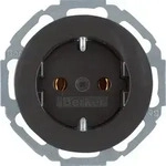 Berker SCHUKO-Steckdose sw/gl 47452045