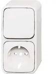 Busch-Jaeger Wechsel/Schuko-Steckdose 2601/6/2300EAPW500 2CKA001641A0235