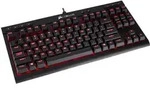Corsair K63 Gaming-Tastatur &ndash; CHERRY MX Red, rot