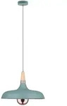 Paulmann Pendelleuchte JunaE27max. 20W Softgr&uuml;n#Kupfer#Holz dimmbar Metall#Holz