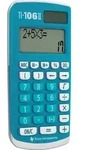 Texas Instruments TI-106 II Taschenrechner Tasche Display-Rechner Blau