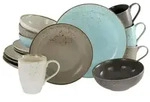 CreaTable Nature Collection bunt Kombiservice 16-tlg Steinzeug