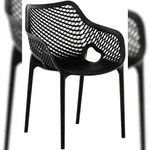 CLP Stapelbarer Stuhl Air XL schwarz