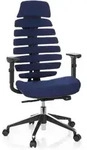 B&uuml;rostuhl / Drehstuhl ERGO LINE II PRO Stoff blau hjh OFFICE