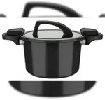 GSW Energiespartopf Gourmet Nero 24 x 16 cm / 6 Ltr., induktionsgeeignet