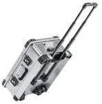 ZARGES Alu-Rollbox, HxLxB 233x550x400mm, 28l, W&auml;nde mit umlaufenden Sicken, 2 Rollen