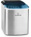 Klarstein On-The-Rocks Eismaschine LED | 12kg je 24h | 2.1l | Edelstahl schwarz