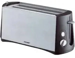 Cloer Toaster 4 Scheiben 3710 sw/metall matt
