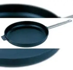 GSW Bratpfanne Gastro traditionell Titanium 36 x 5,5cm, backofengeeignet bis...