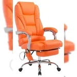 CLP B&uuml;rostuhl Pacific mit Massagefunktion orange