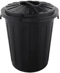 KEEEPER 23L M&uuml;lleimer mit verschlie&szlig;barem Deckel in der Grey Mats Collection