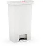 Rubbermaid Slim Jim Front Step Pedaleimer wei&szlig; 68L