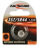 Ansmann Silberoxid-Knopfzellenbatterie, 1,55 V, 357/Sr44 (1516-0011), einteiliger