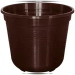 Geli Blumentopf Standard &Oslash; 18 cm braun Pflanztopf Kunststoff frostfest 2,25 Liter