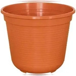 Geli Blumentopf Standard 18cm Terrakotta &ndash; Robust & Vielseitig