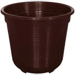 Geli Blumentopf Standard &Oslash; 14 cm braun Pflanztopf Kunststoff UV-fest 1,0 Liter