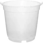 Geli Orchideentopf &Oslash; 19 cm transparent klar Kunststoff Kulturtopf XXL 3,5 Liter