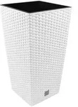 Prosperplast - Rato Pflanzentopf mit 26,6 Litern und Einsatz 26,5 x 26,5 x 50 cm in