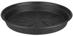 Elho Green Basics Untersetzer 34cm - Schwarz - Rund - Nachhaltig aus Recyceltem