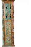 SIT M&ouml;bel Wandgarderobe | 4 Doppel-Haken | Altholz lackiert bunt | B 35 x T 8...