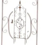 CLP Pflanzen Rankgitter Burgus, 120 x 35 cm antik braun