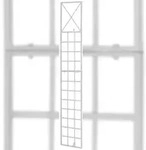 CLP Rankgitter Trigo 200 x 40 cm wei&szlig;