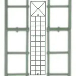 CLP Rankgitter Trigo 200 x 40 cm antik-gr&uuml;n