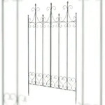 CLP Rankgitter Flieder Metall HBT: 150x100x2 cm antik-gr&uuml;n