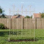 CLP Rankgitter Flieder Metall HBT: 150x100x2 cm antik-creme