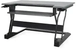 Ergotron WorkFit-T Sit-Stand Desktop Workstation, schwarz (33-397-085)