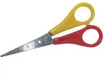 WEDO Bastelschere f&uuml;r Linksh&auml;nder spitz 13 cm farbig sortiert