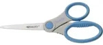 Westcott Schere Microban Softgrip 18,0 cm grau/blau