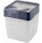 WESTMARK Gefrierdose "Trio" 0,50 l, 4er-Set