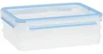 Emsa Aufschnittbox Clip & Close, Polypropylen, 3 x 1 L, rechteckig, blau