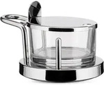 5071, k&auml;seschale aus glas und stahl, Alessi