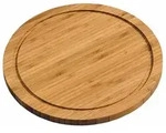 KESPER Fleischteller Bambus mit Saftrille 25 cm