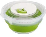 Emsa Falt-Salatschleuder BASIC trans/gn 4L 512992