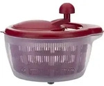Westmark Salatschleuder Fortuna, 5 l, rutschfest, rot, 243222ER
